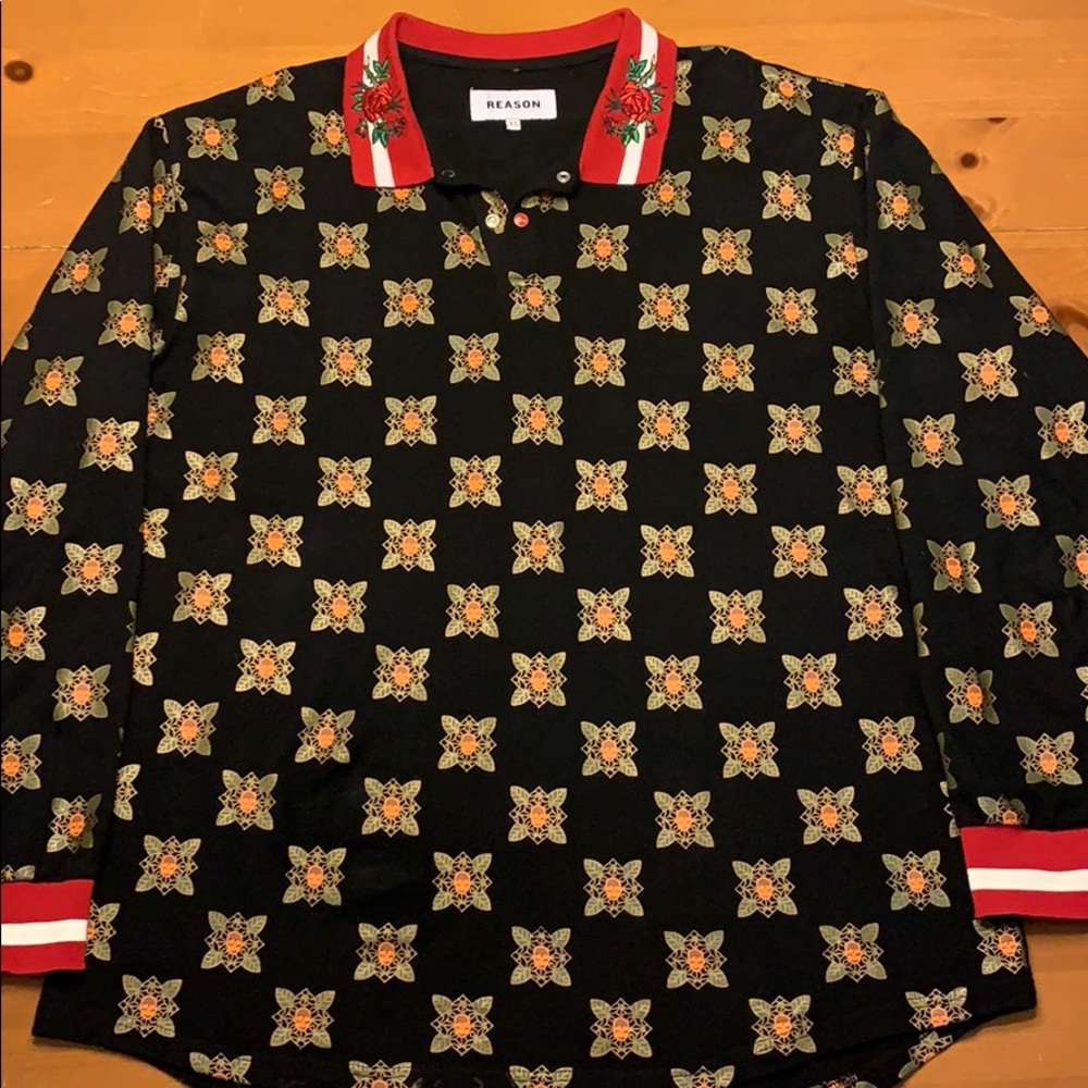 Reason Long Sleeve Polo